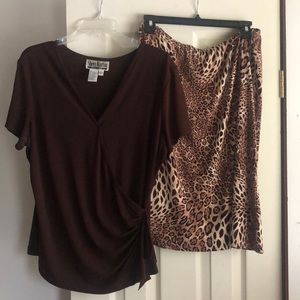 Sheri Martin skirt set